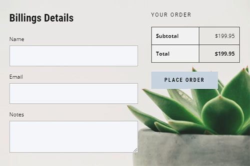 How to use the Checkout Page Template for Ecommerce websites