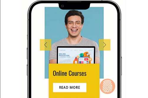 How to navigate Sliders by using the swipe on mobile devices - Nicepage ...