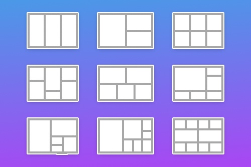 Como usar mais de 80 layouts de grade ao construir um site