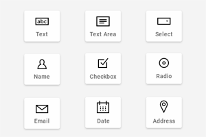 Contact Form Field Types