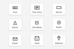 10+ Form Field Types