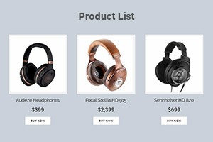 Elemento da lista de produtos