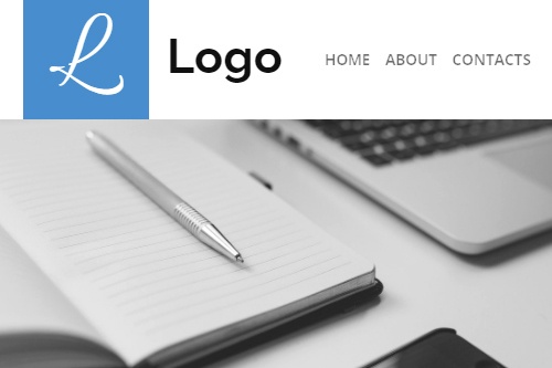 A Logo elem használata a webhely fejlécében
