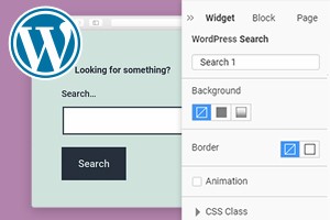 Search WordPress Widget