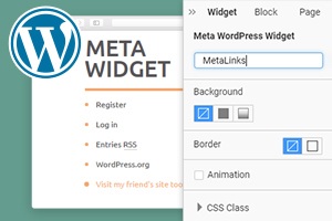 Meta WordPress-widget