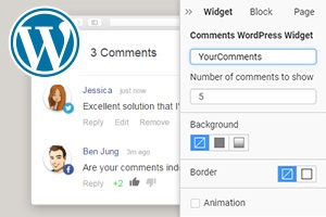 Yorumlar WordPress Widget'ı