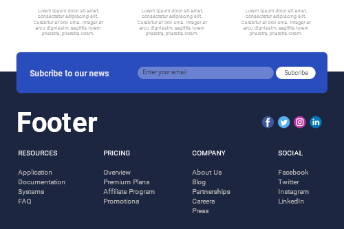 Comment utiliser les blocs d'en-tête et de pied de page sur un site Web