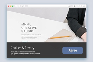 Pop-up de cookies GDPR
