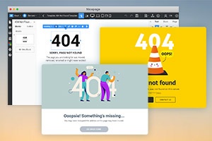 404 Nem található sablon