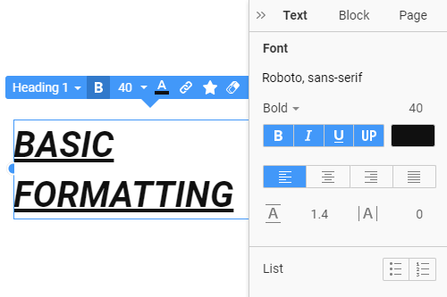 How to Use Basic Text Formatting on a Web Page
