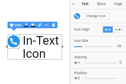 Comment utiliser l'icône dans le texte sur la conception Web